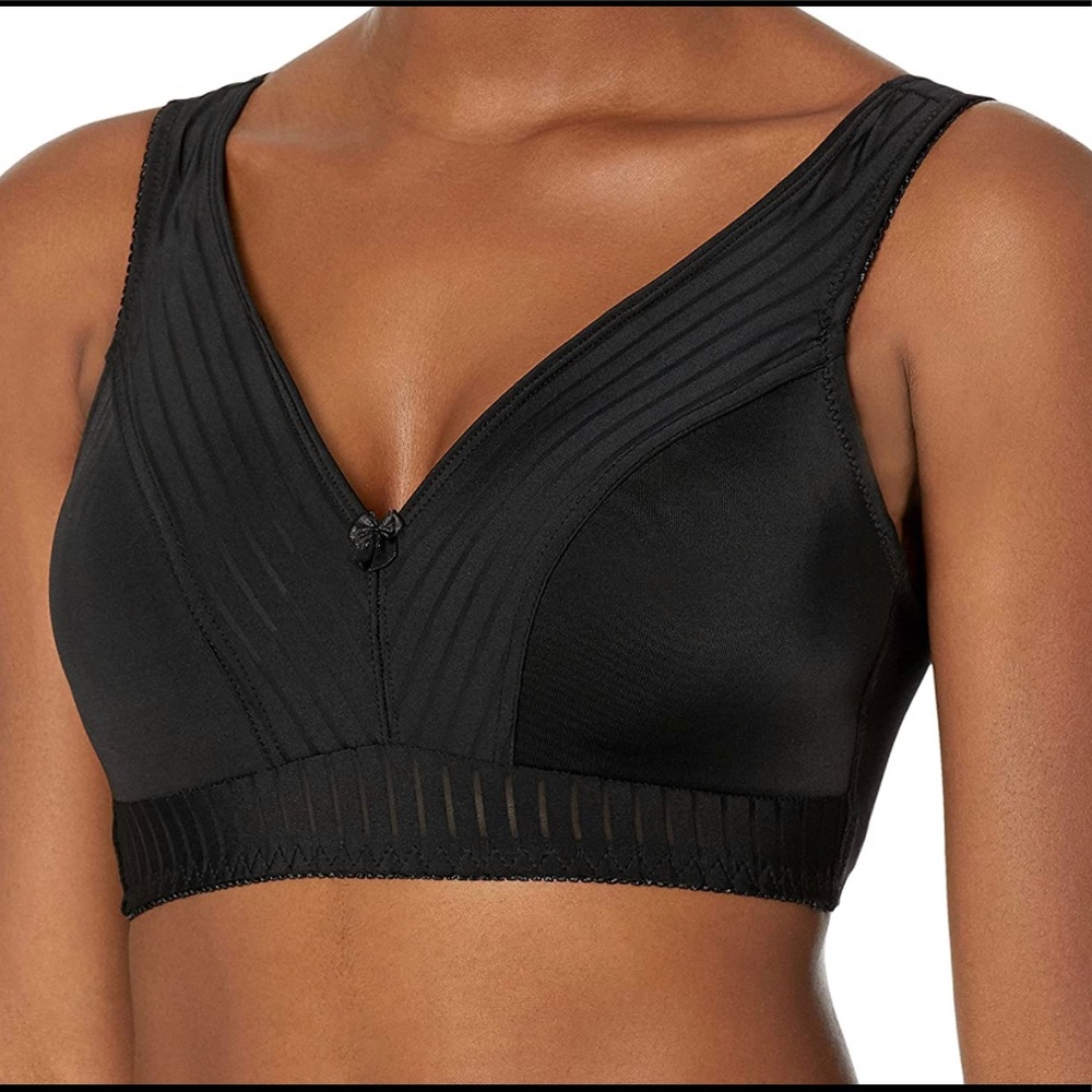 NWOT •  Rhonda Shear Womens Striped Pin Up Bra